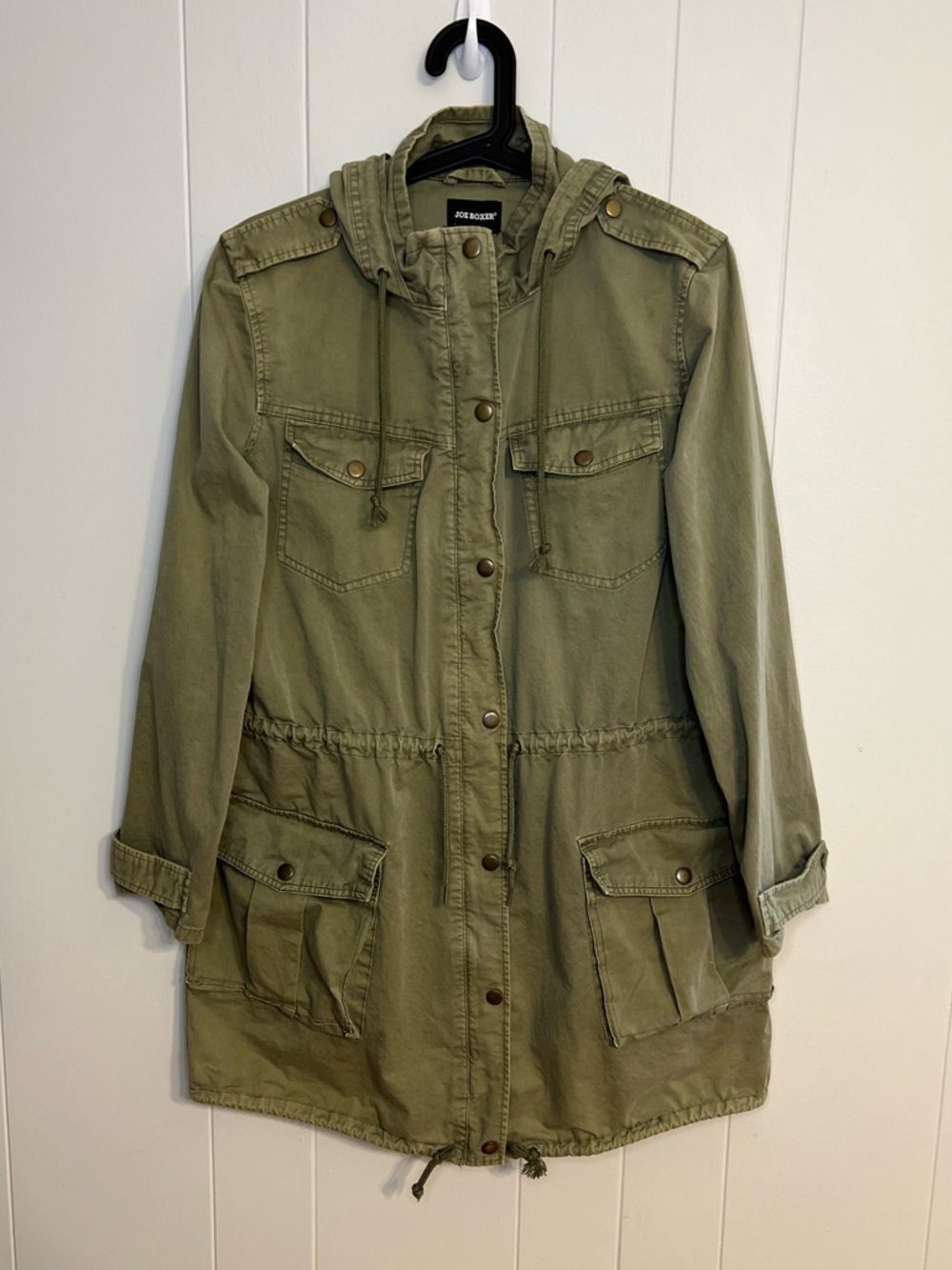 Joe Boxer military/utility‎ jacket Size L